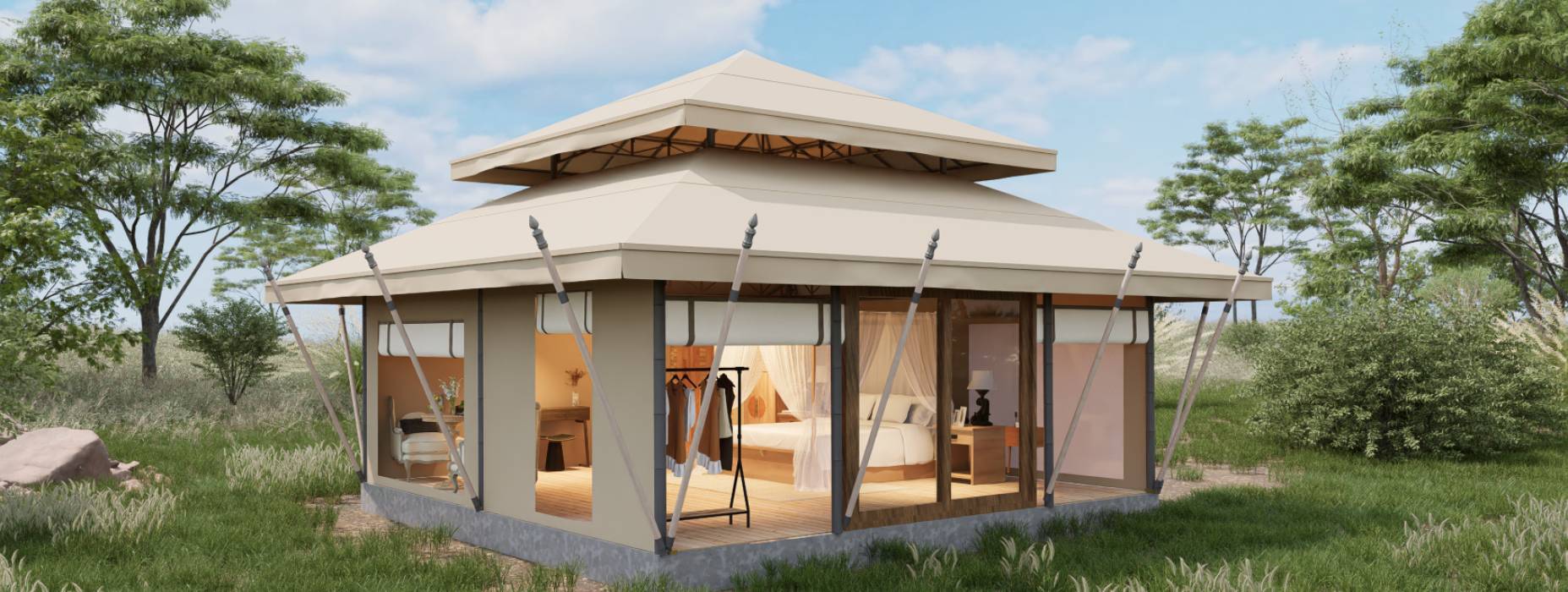 元江户外野奢帐篷